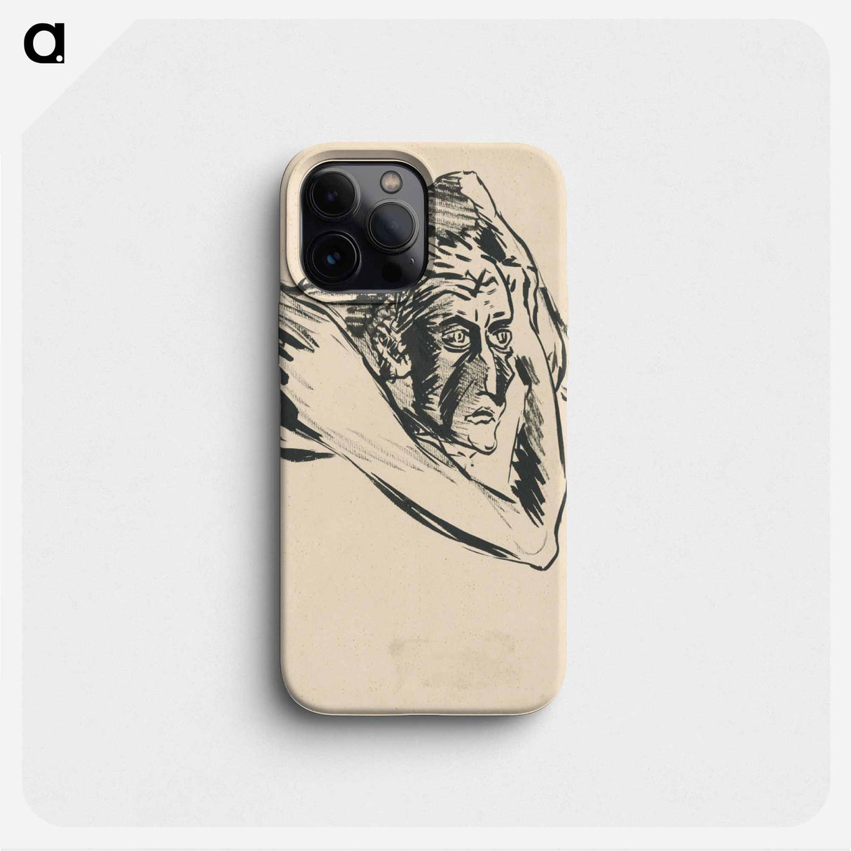 Lost in thought - アーノルド ピーター ワイズ クビンチャン Phone Case.