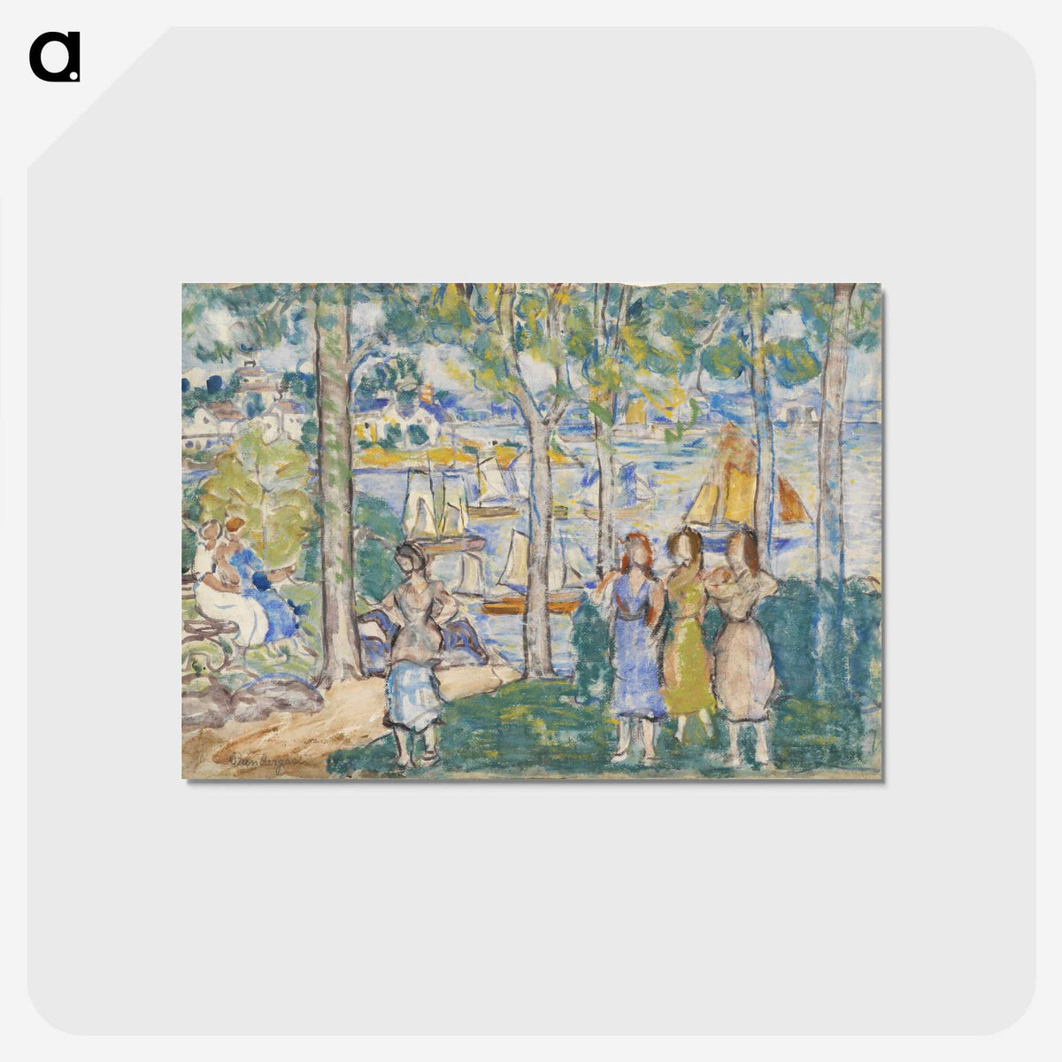 2-74_Barnes-Foundation_postcard