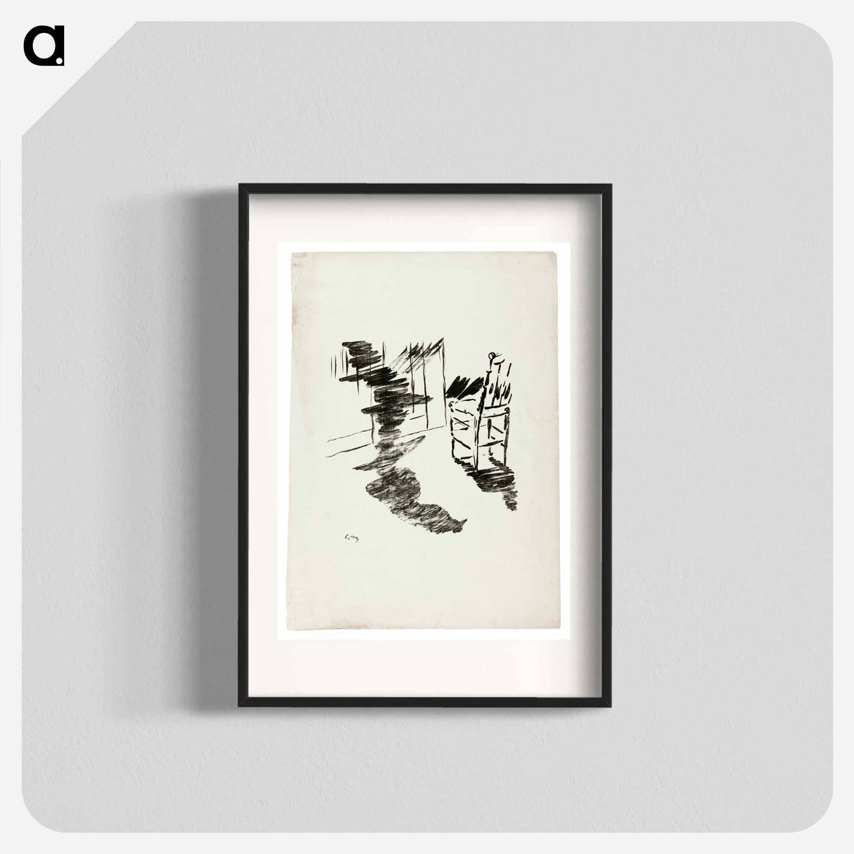 The Chair - エドゥアール マネ Poster.