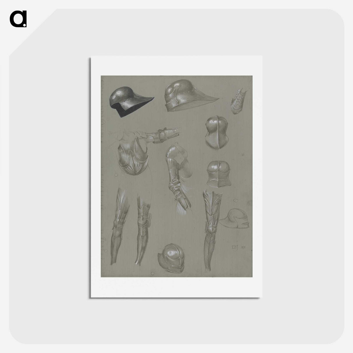 2-74_Edward-Burne-Jones_hagaki