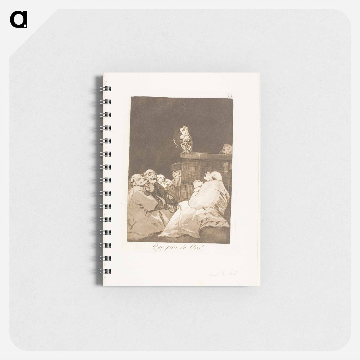 What a Golden Beak! - フランシスコ デ ゴヤ Memo.