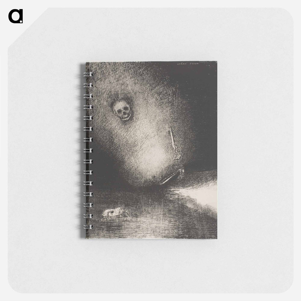 The Dream has Ended in Death - オディロン ルドン Memo.