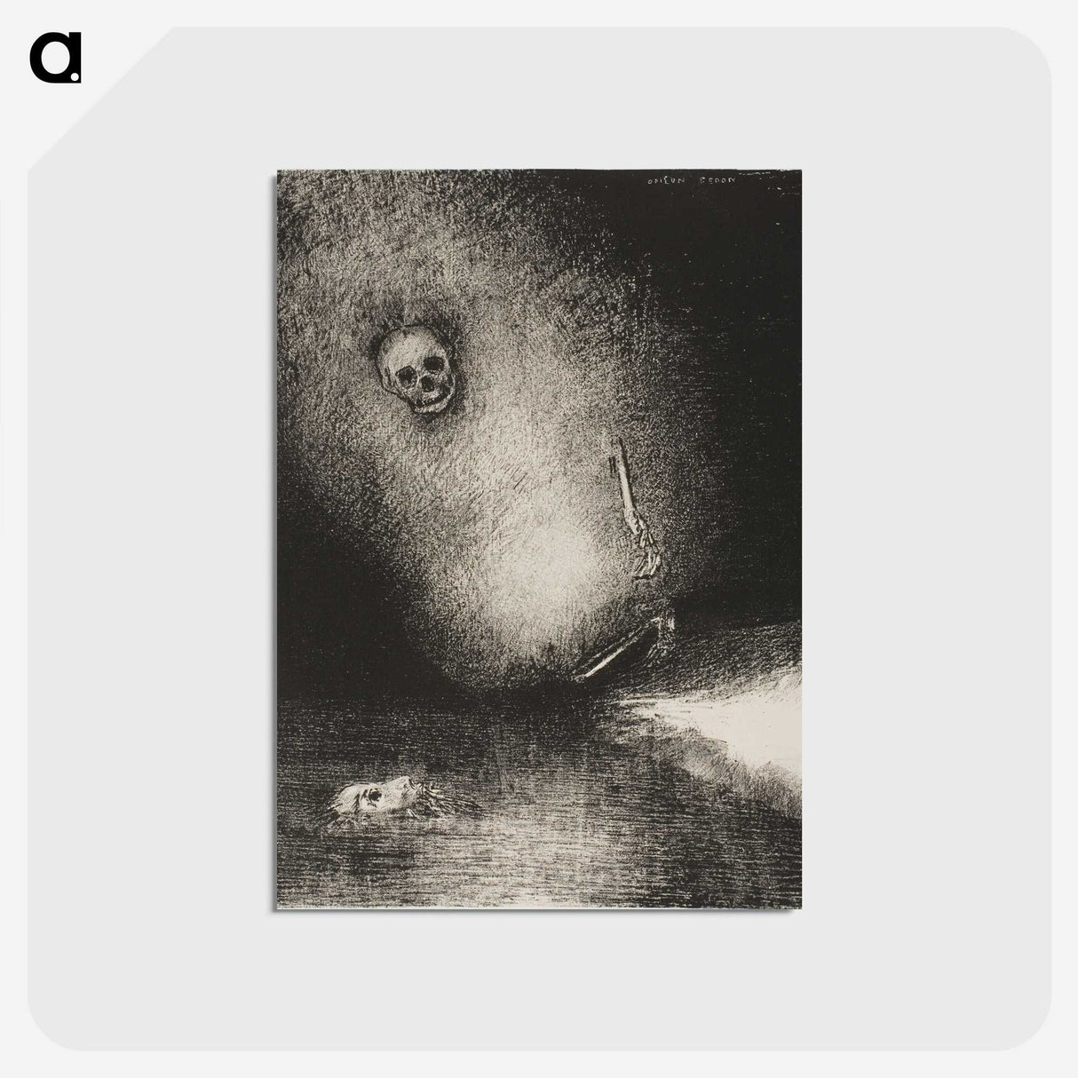 2-74_Odilon-Redon_postcard