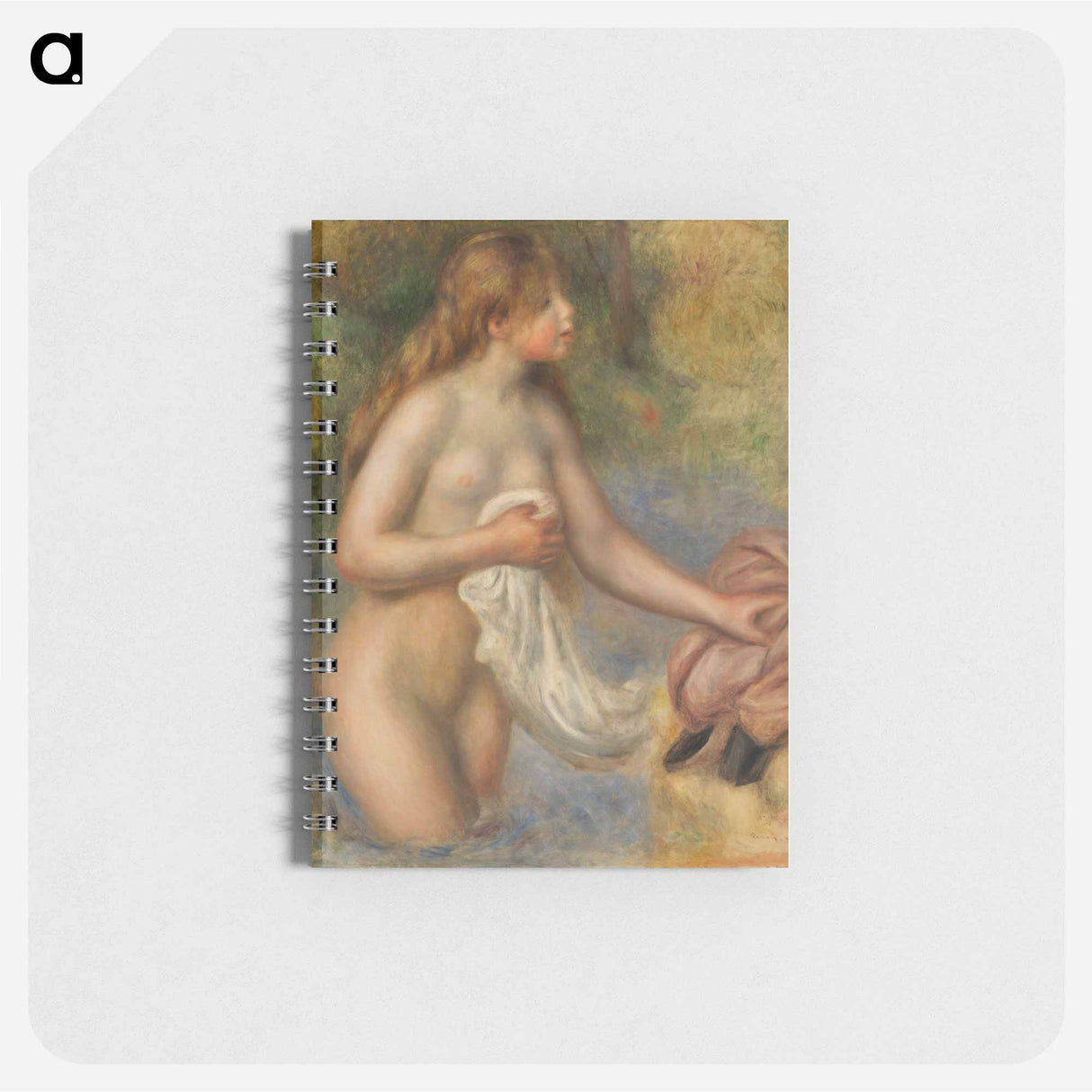 Bather - ピエール オーギュスト ルノワール Memo.
