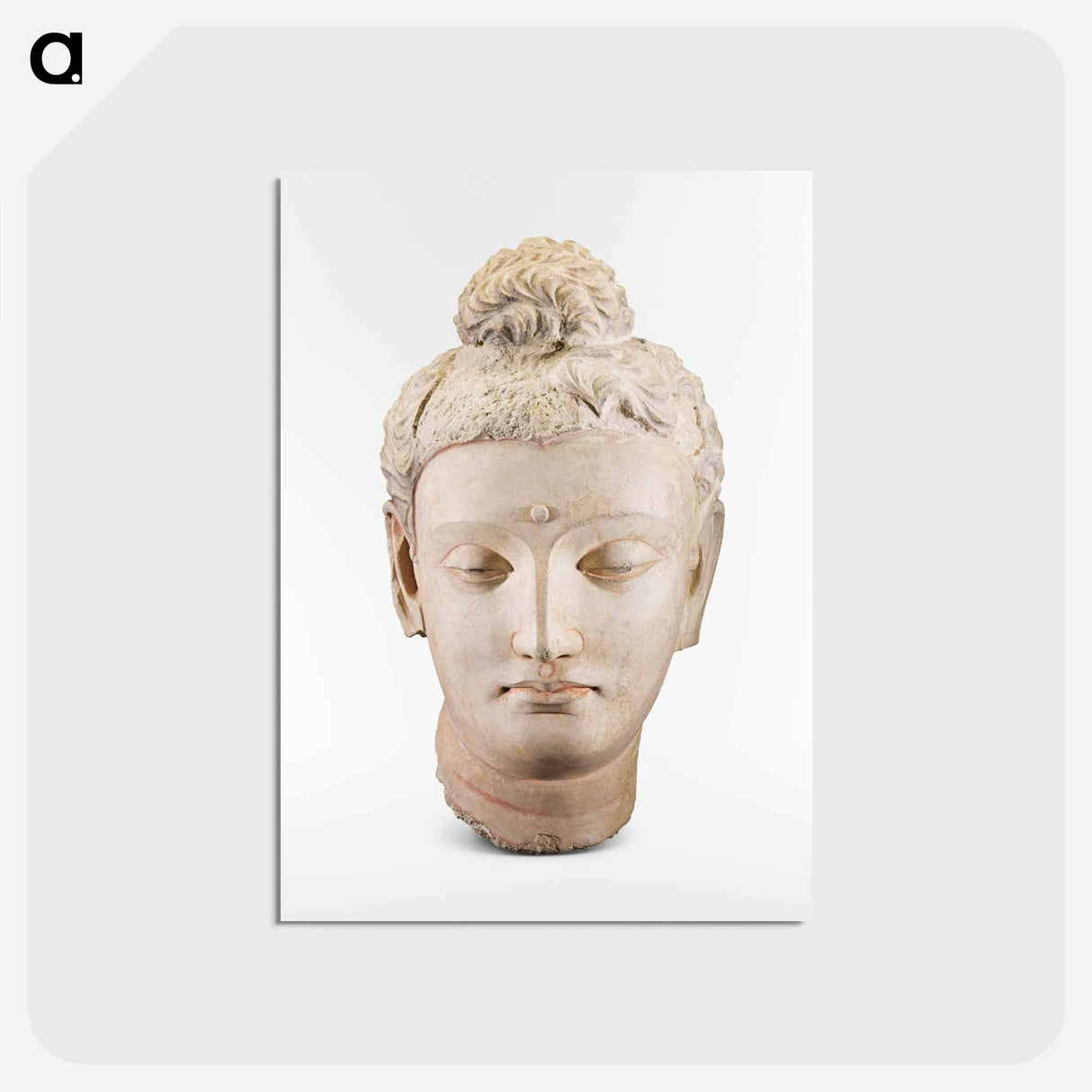 アートポストカード-Head of a Buddha
- セントルイス美術館 Postcard.