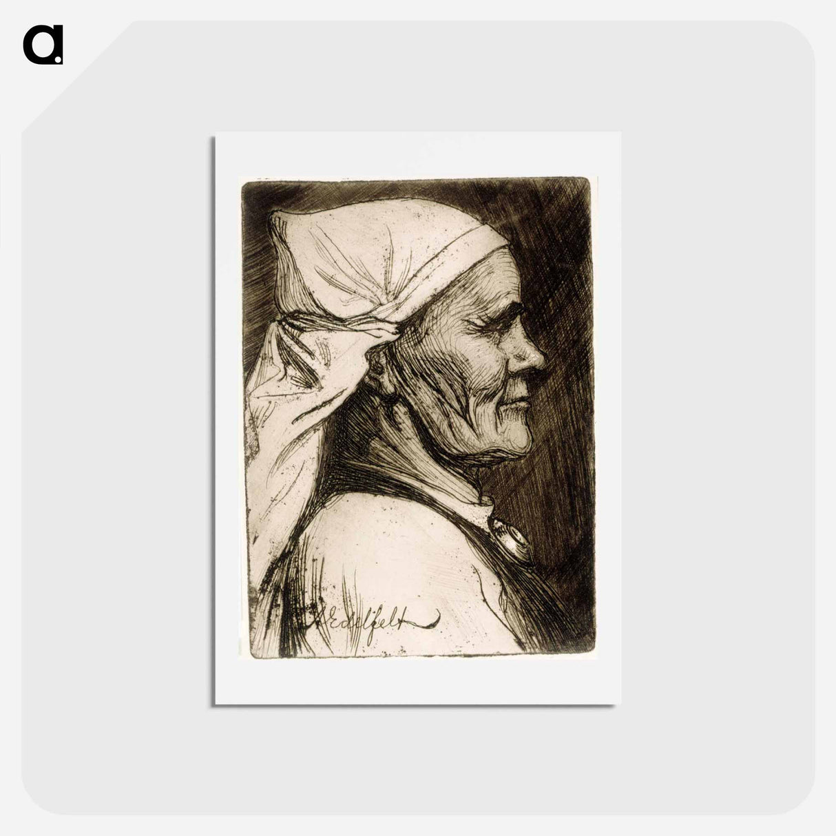 Elli jäppinen - アルバート エーデルフェルト Postcard.