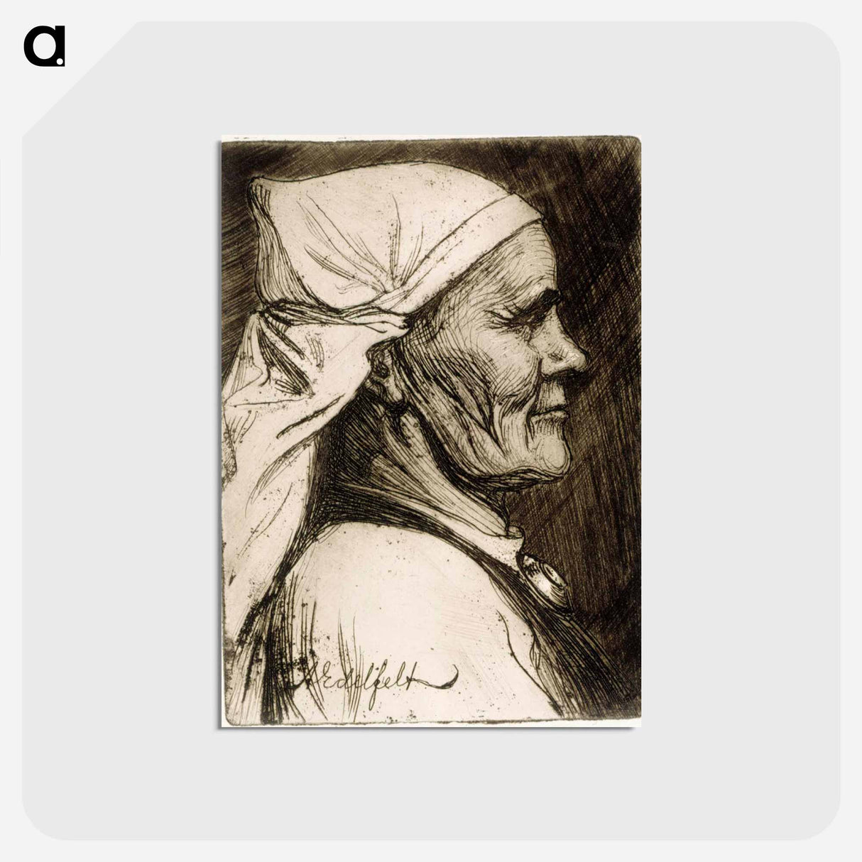 Elli jäppinen - アルバート エーデルフェルト Postcard.