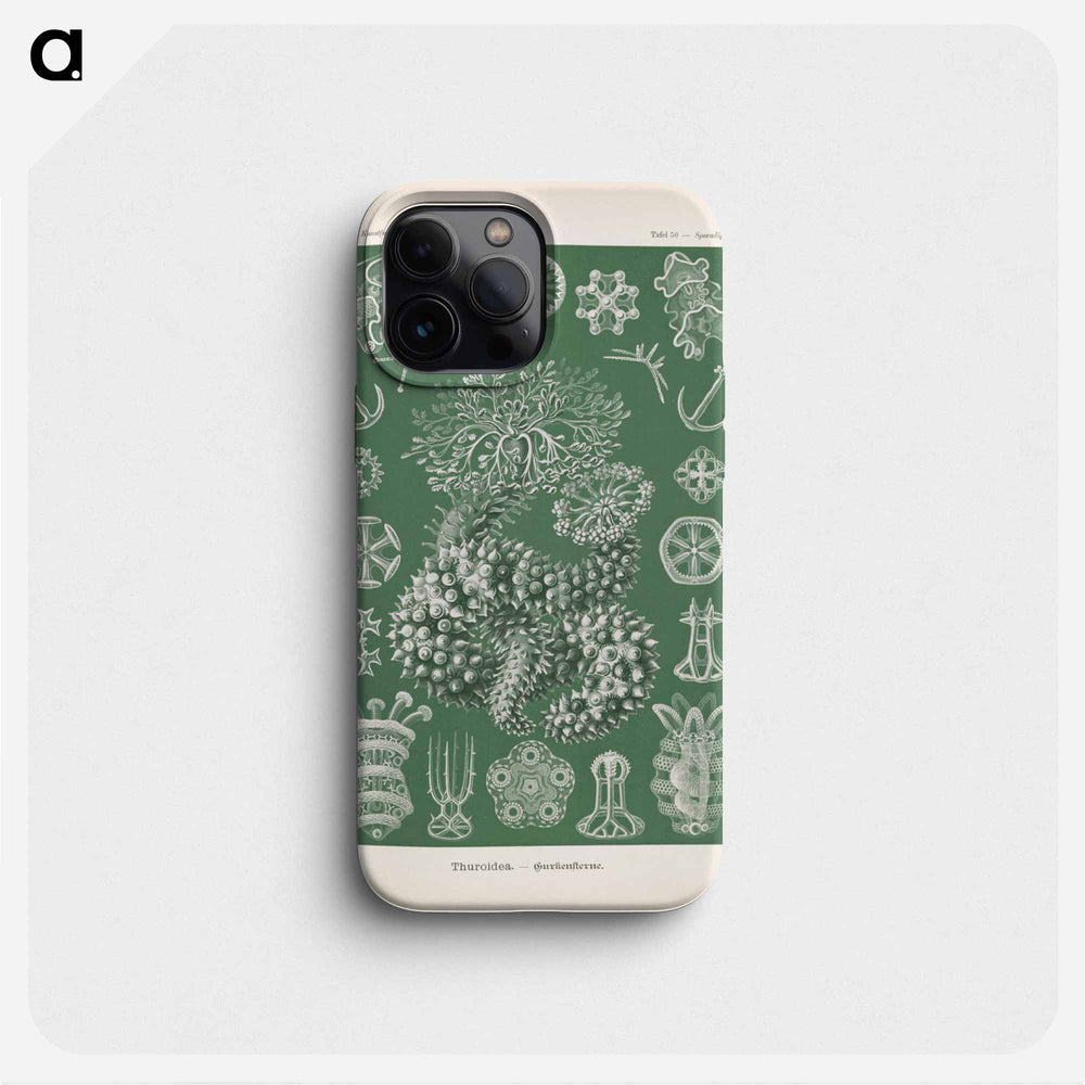 Marine life illustration - エルンスト ヘッケル Phone Case.