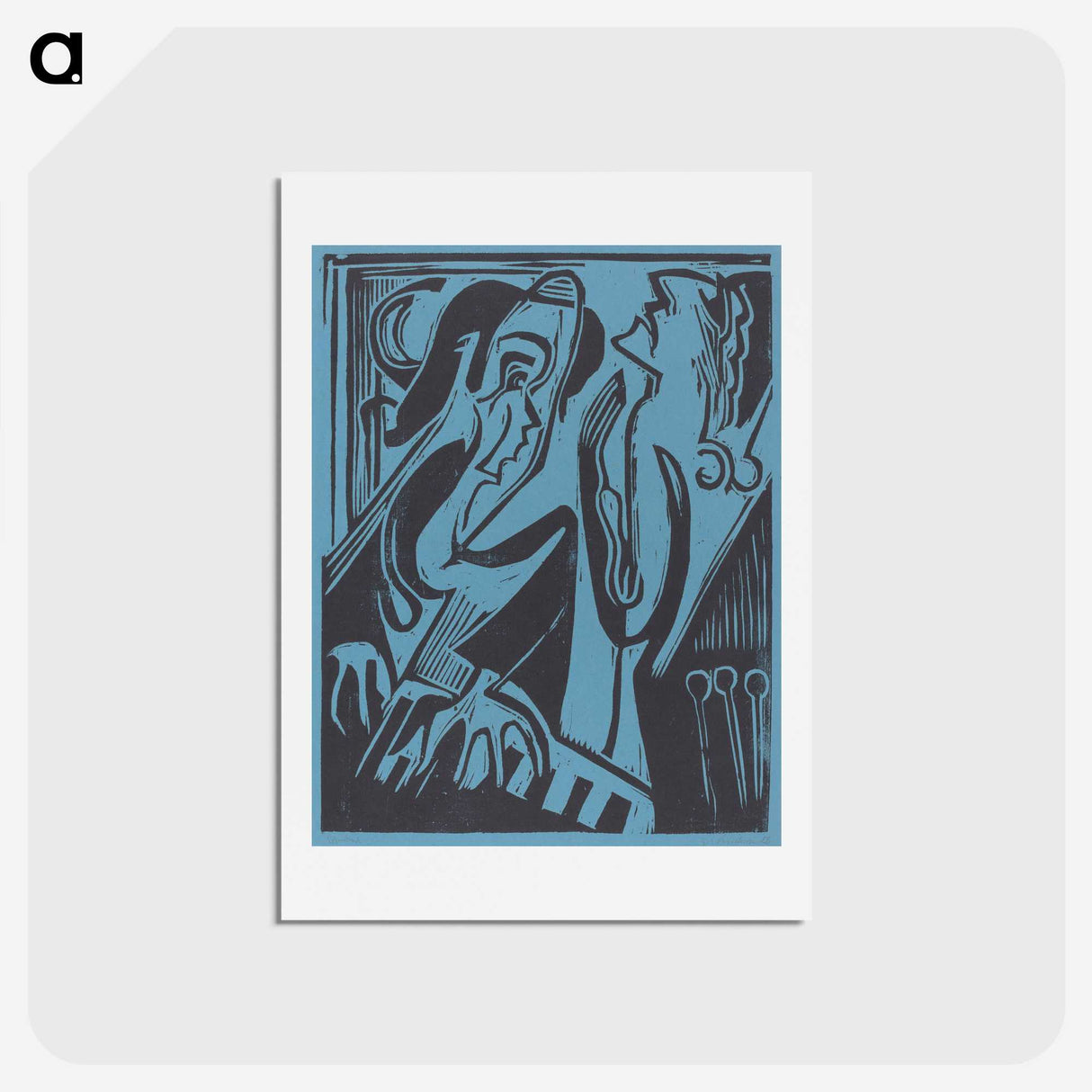 2-75_Ernst-Ludwig-Kirchner_hagaki