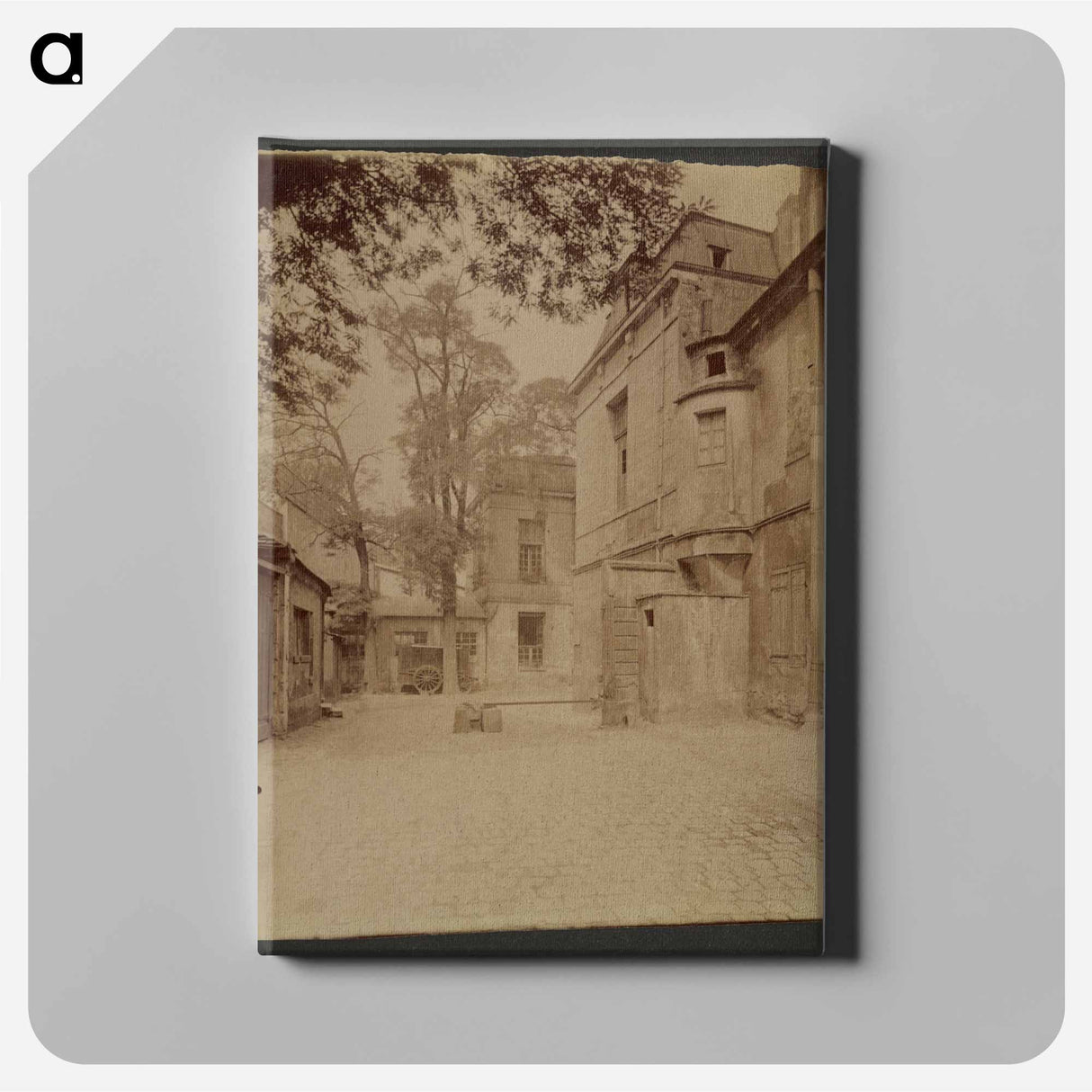 アートパネル-Ancien Couvent des Carmélites, Hôtel Lavalière, Va disparaître, Rue Saint-Jacques
- ウジェーヌ アジェ Canvas.