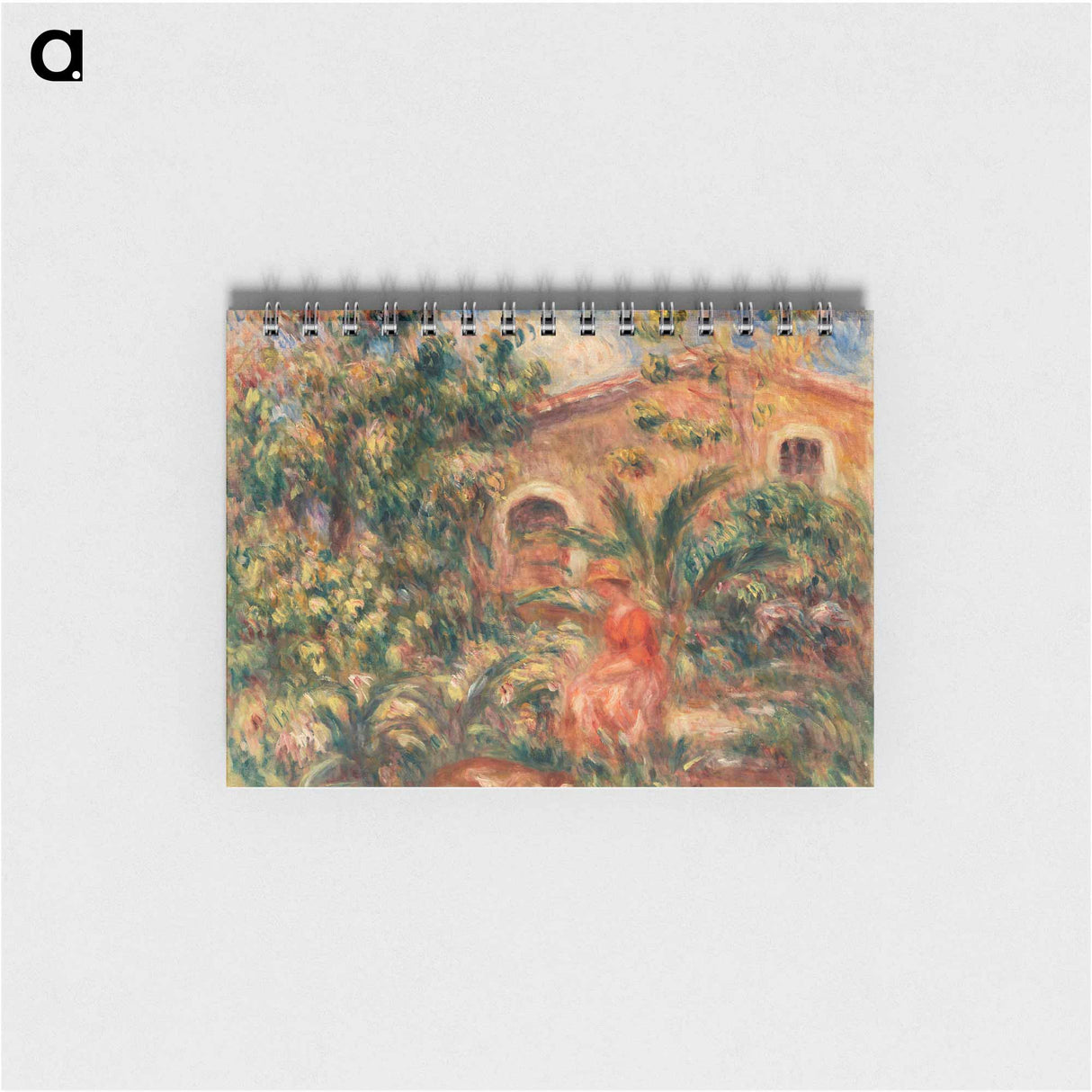 Farmhouse - ピエール オーギュスト ルノワール Memo.