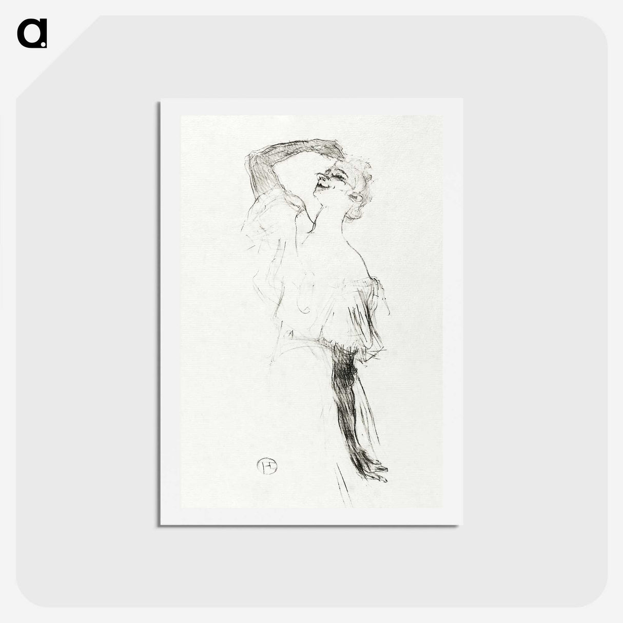 2-76_Henri-de-Toulouse-Lautrec_hagaki