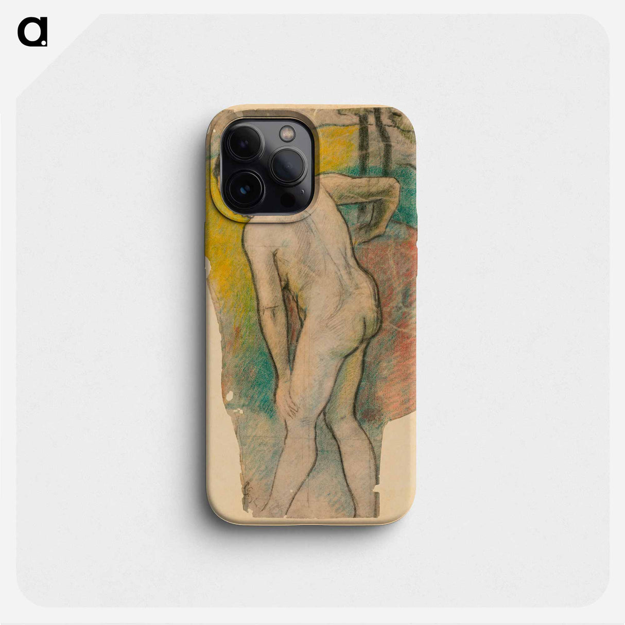 Breton Bather - Paul Gauguin Phone Case.