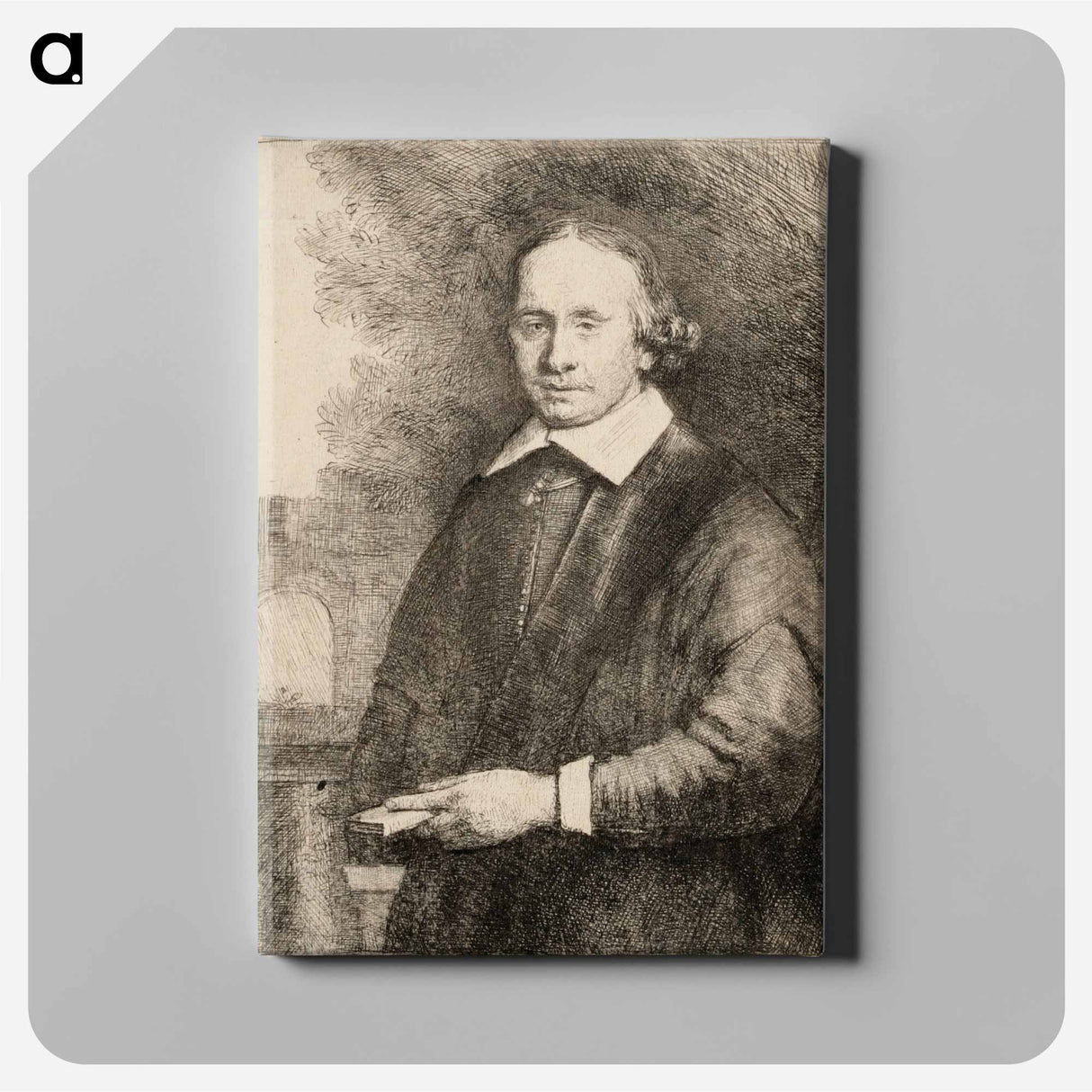 Jan antonides van der linden - レンブラント ファン レイン Canvas.