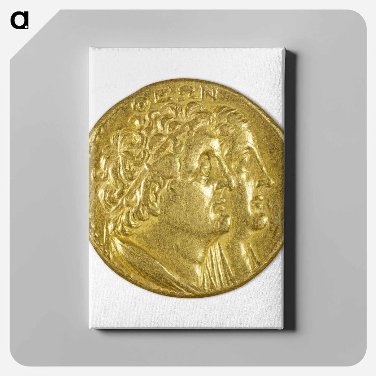 アートパネル-Oktodrachm with Ptolemy I and Berenike I
- セントルイス美術館 Canvas.