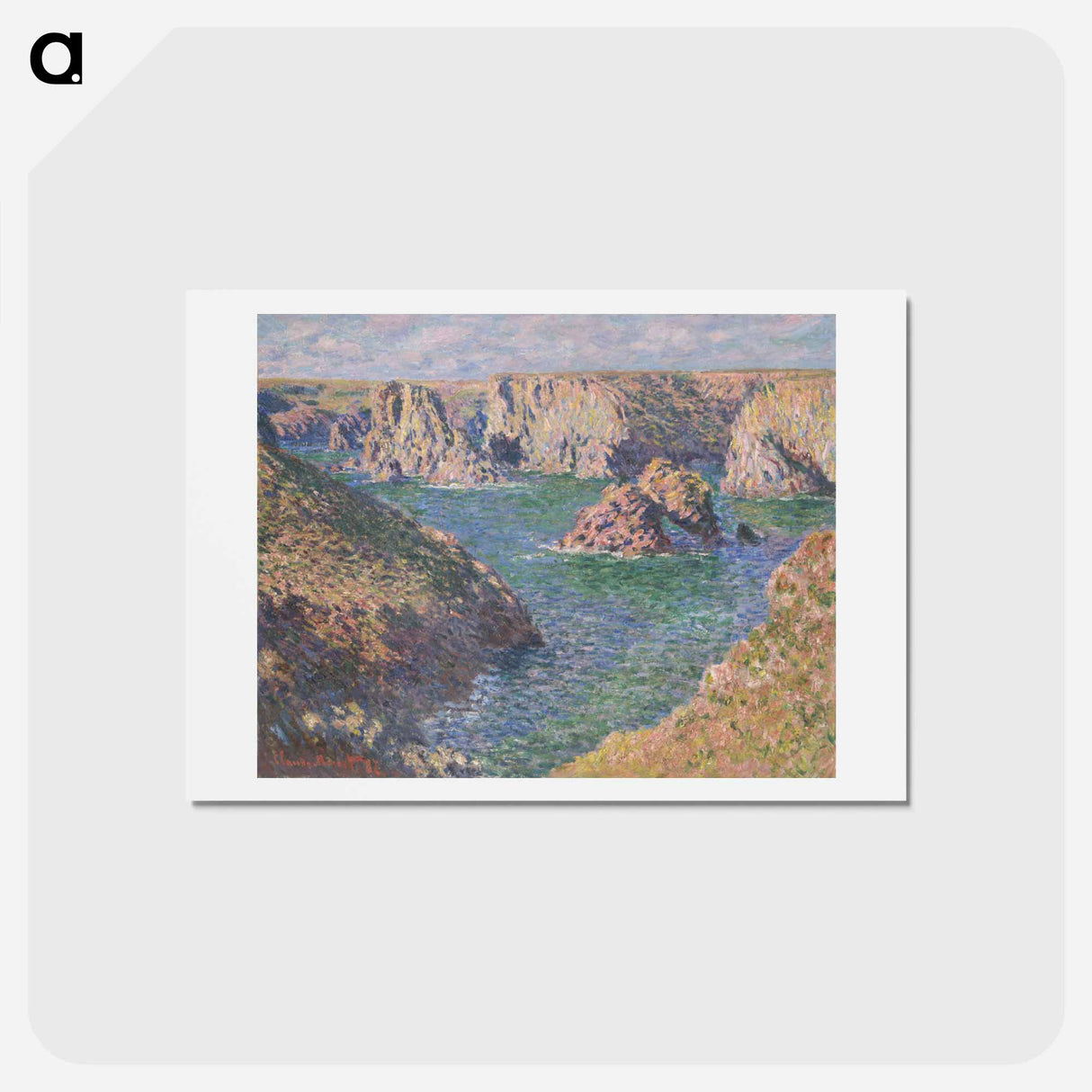 アートポストカード-Port-Domois, Belle-Isle
- イェール大学アートギャラリー Postcard.