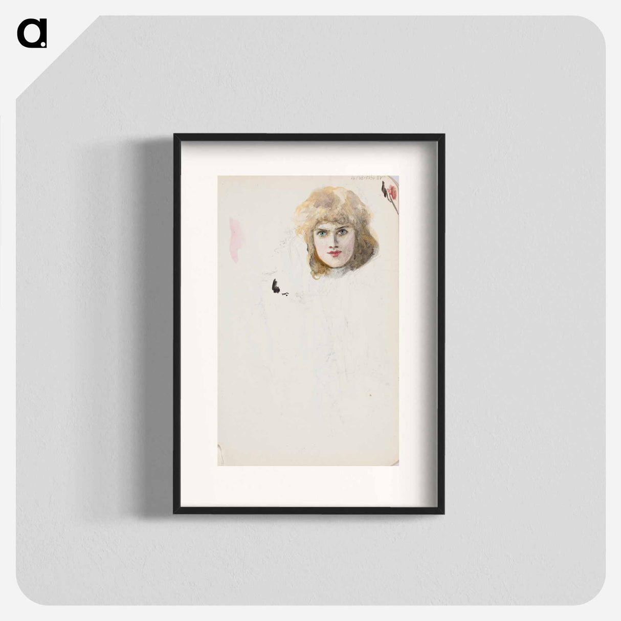 (unknown) part of a sketchbook - アルバート エーデルフェルト Poster.