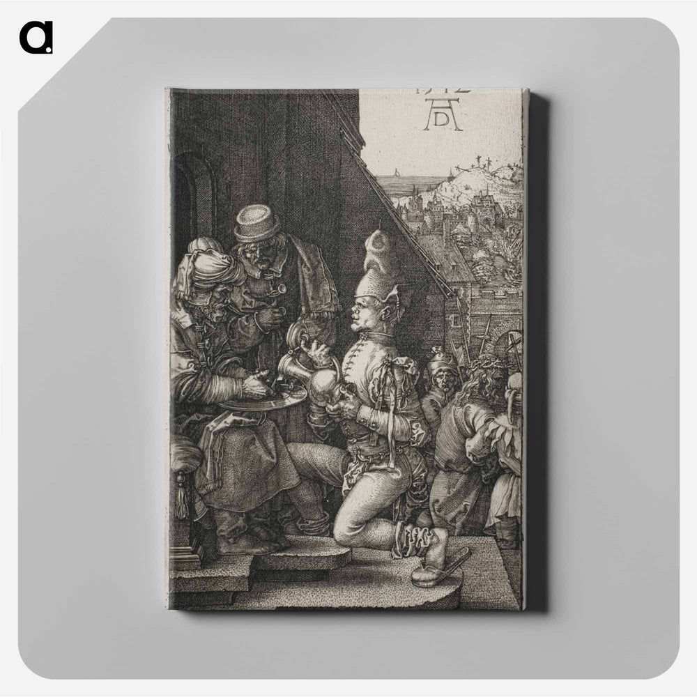 Pilate Washing his Hands - アルブレヒト デューラー Canvas.