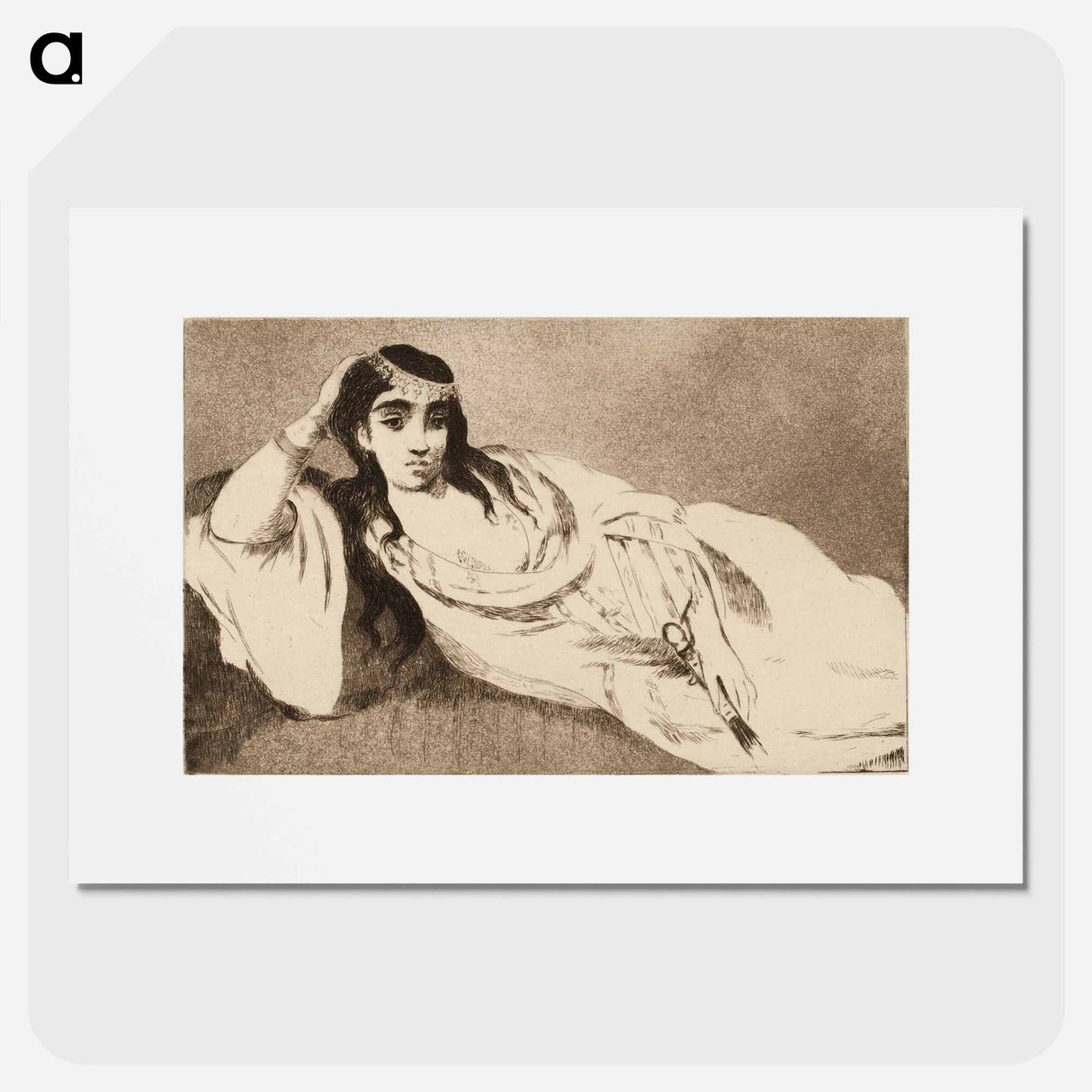 Odalisque - エドゥアール マネ Poster.