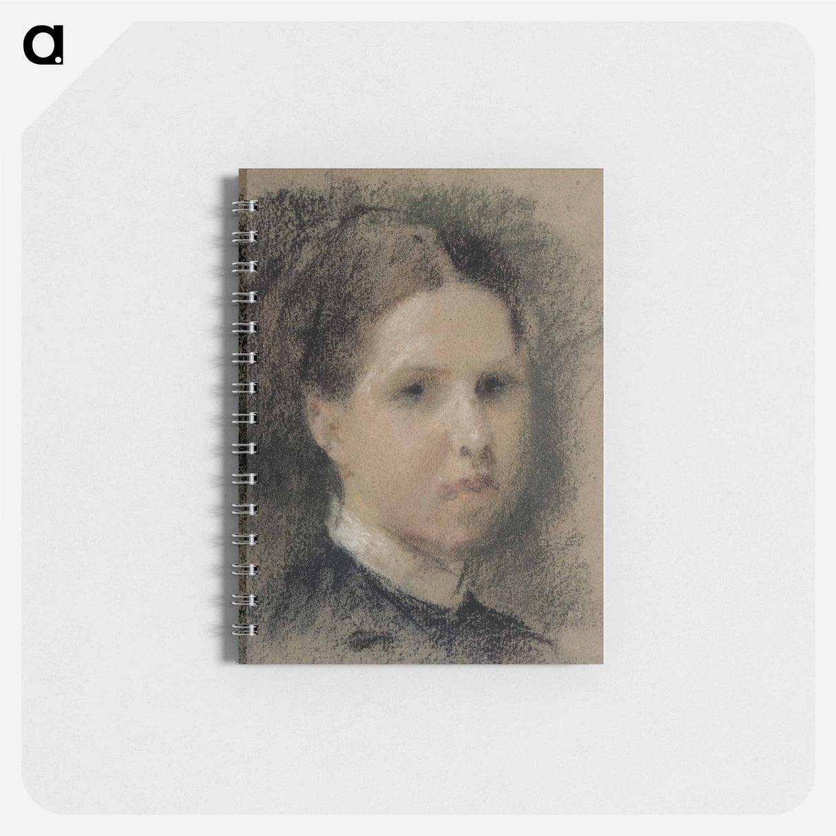 Portrait of Annie Edelfelt - アルバート エーデルフェルト Memo.