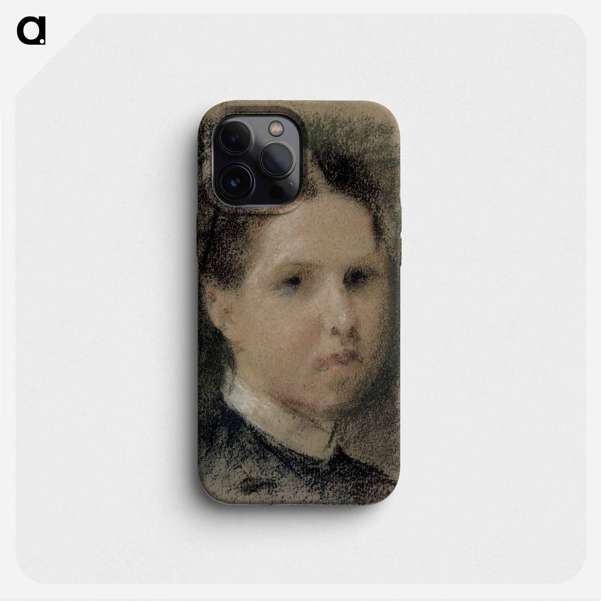 Portrait of Annie Edelfelt - アルバート エーデルフェルト Phone Case.