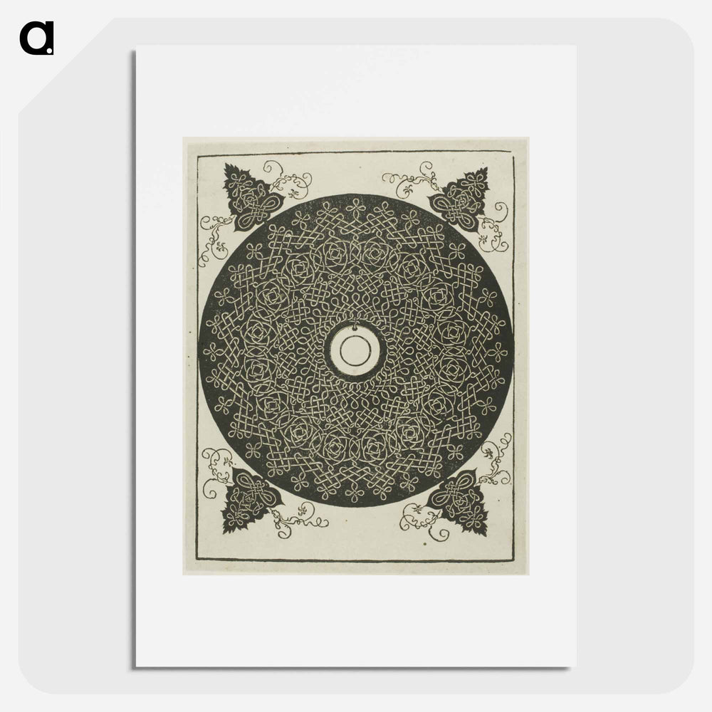 The Third Knot - アルブレヒト デューラー Poster.