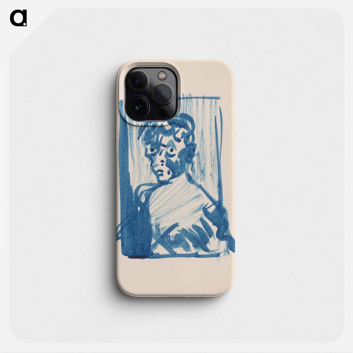 Portrait of a man - アーノルド ピーター ワイズ クビンチャン Phone Case.