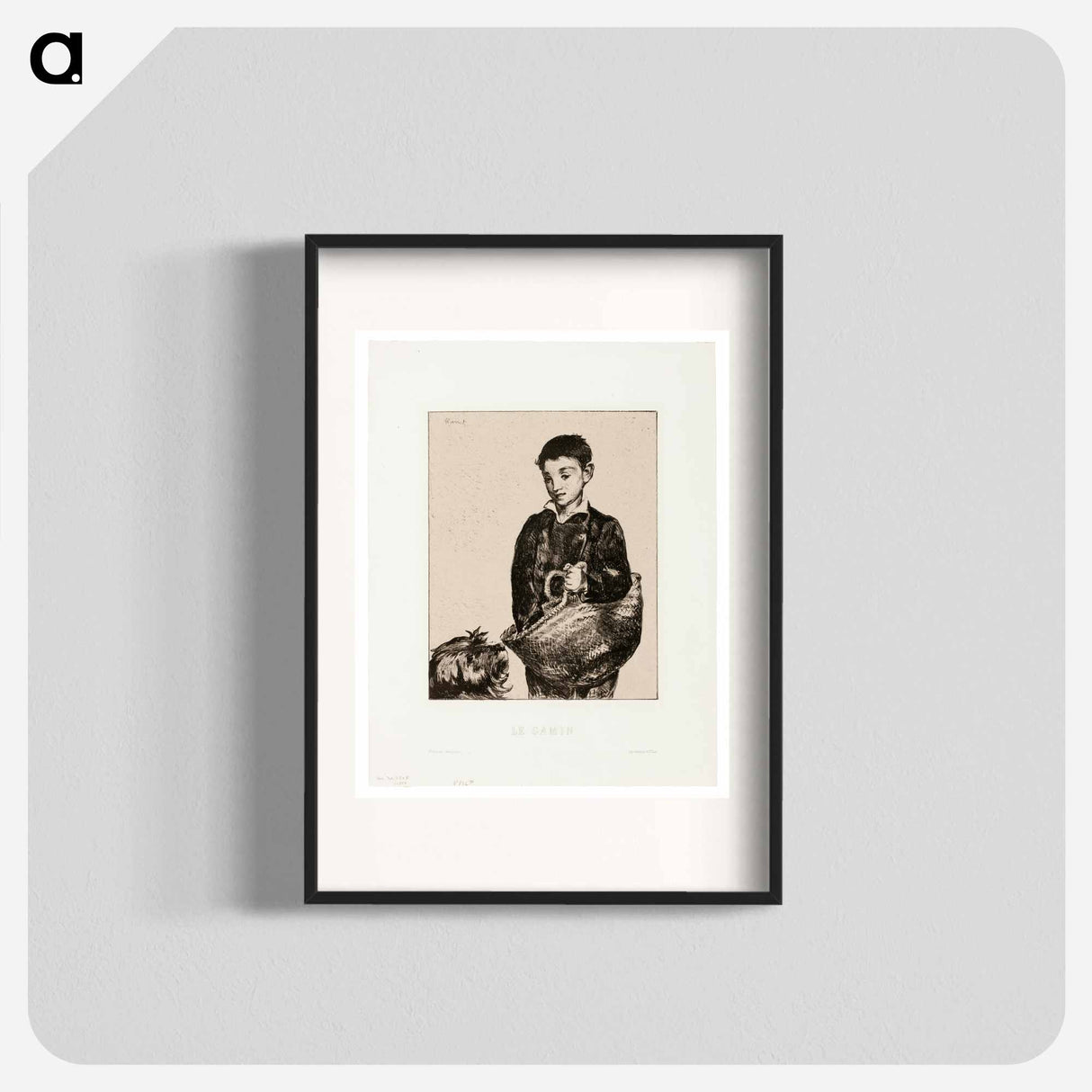 The Urchin - Edouard Manet Poster.