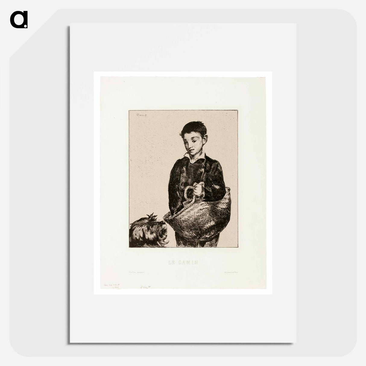 The Urchin - Edouard Manet Poster.