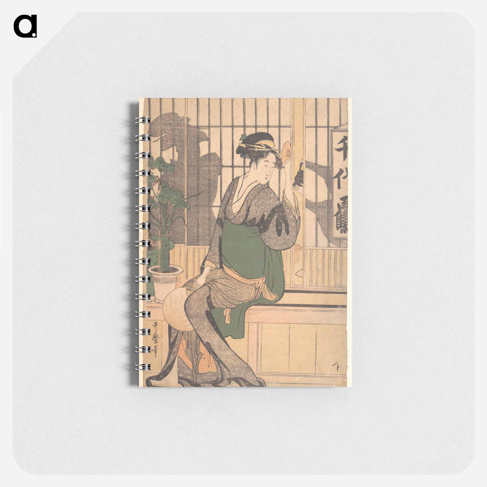 Shadows on the Shoji - 喜多川 歌麿 Memo.