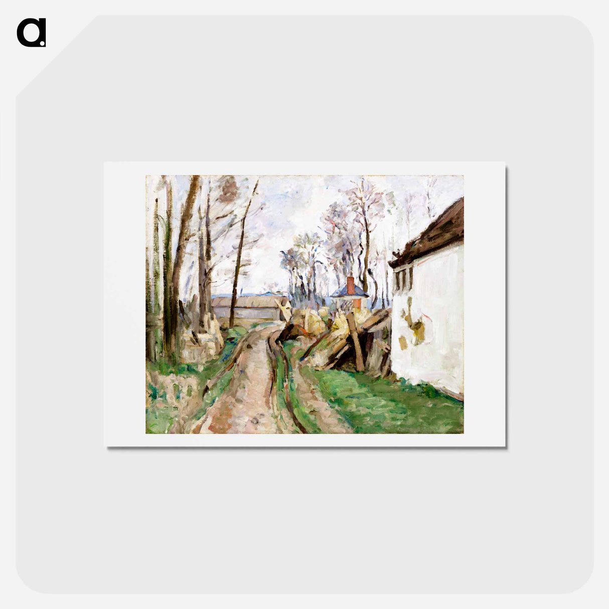 アートポストカード-A Village Road near Auvers
- イェール大学アートギャラリー Postcard.