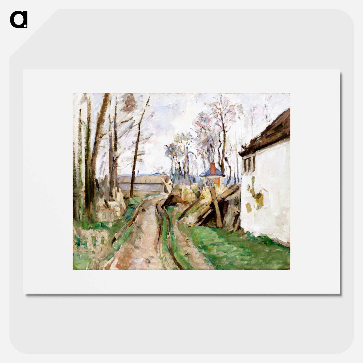 アートポスター-A Village Road near Auvers
- イェール大学アートギャラリー Poster.
