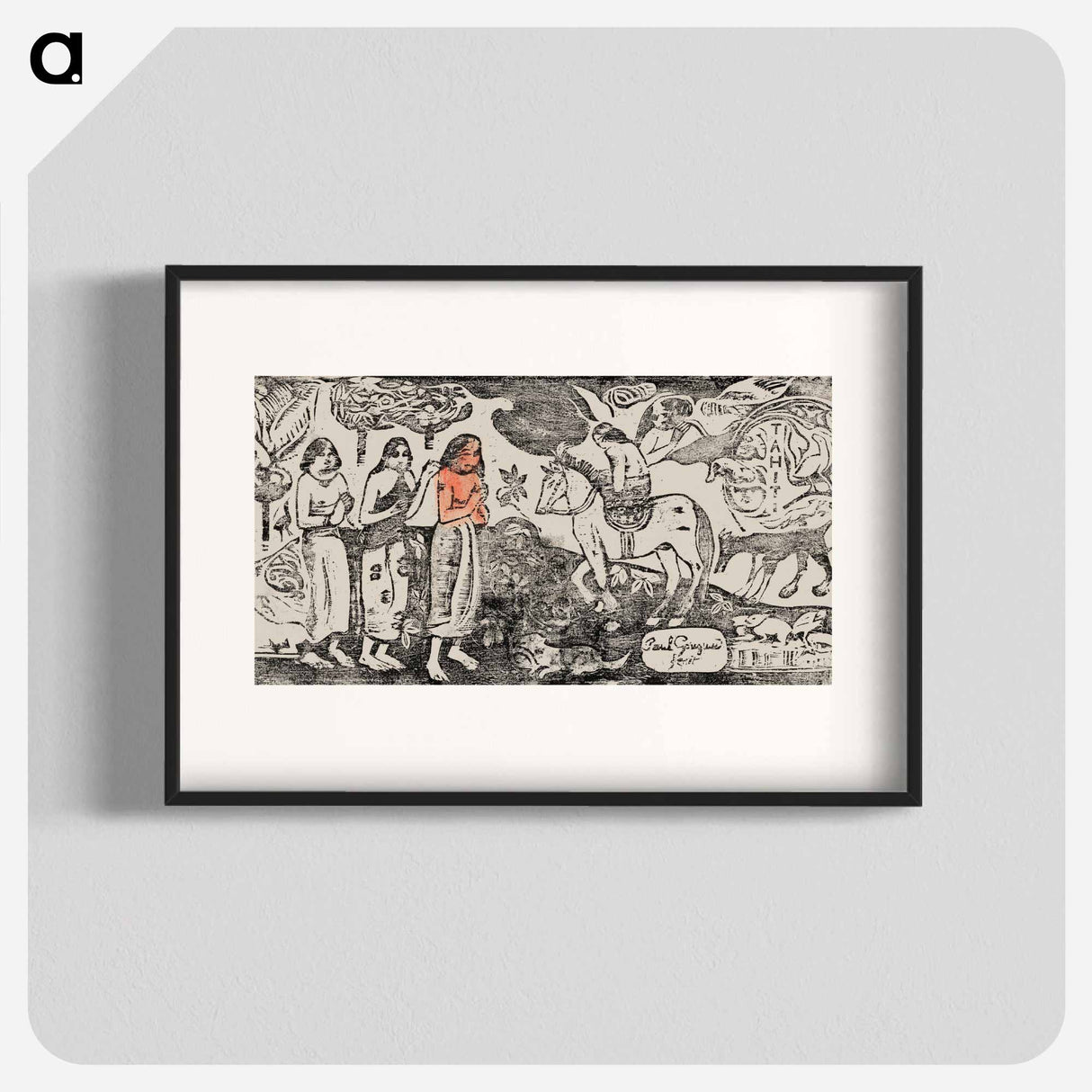 Change of Residence - Paul Gauguin Poster.