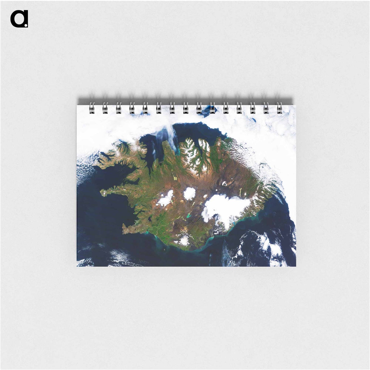 アートメモ帳-Iceland from Space
- 上空からの地球 Memo.