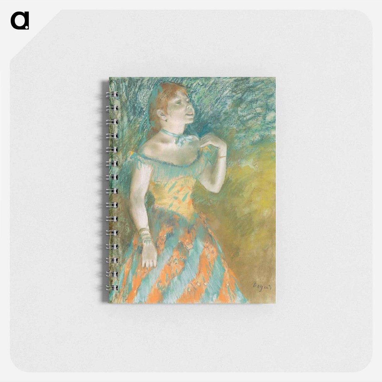 The Singer in Green - エドガー ドガ Memo.