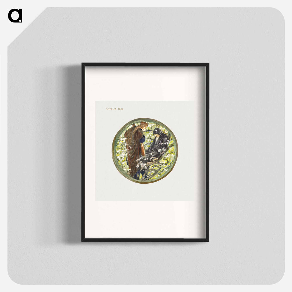 Witch's Tree from The Flower Book - エドワード バーン ジョーンズ Poster.