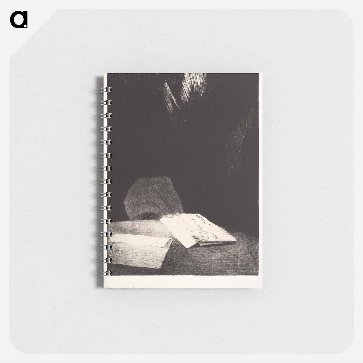 To All Appearances, It Has a Hand of Flesh and Blood Just Like My Own - オディロン ルドン Memo.