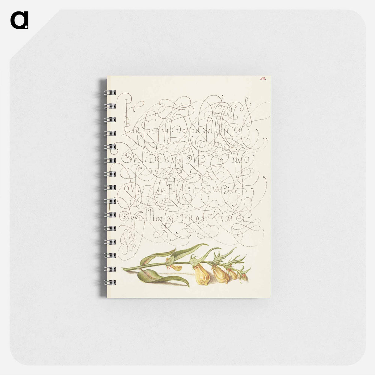 アートメモ帳-Cow Wheat from Mira Calligraphiae Monumenta
- 書道のお手本 Memo.