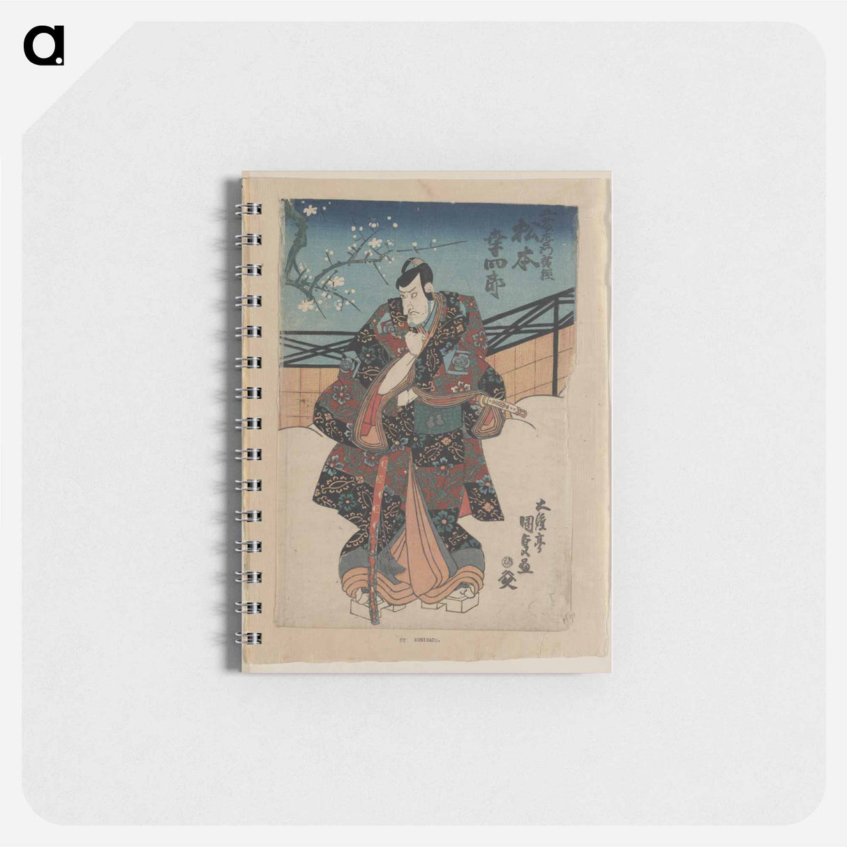 アートメモ帳-Godaime Matsumoto Kōshirō no Kudō Saemon no Suke
- 歌川 国貞 Memo.