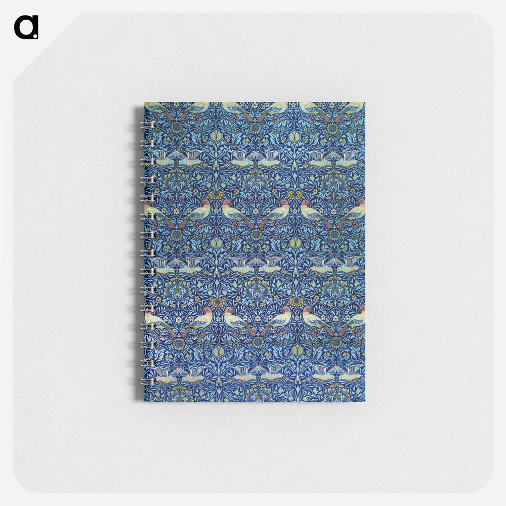 William Morris's Wool curtain: Bird - ウィリアム モリス Memo.