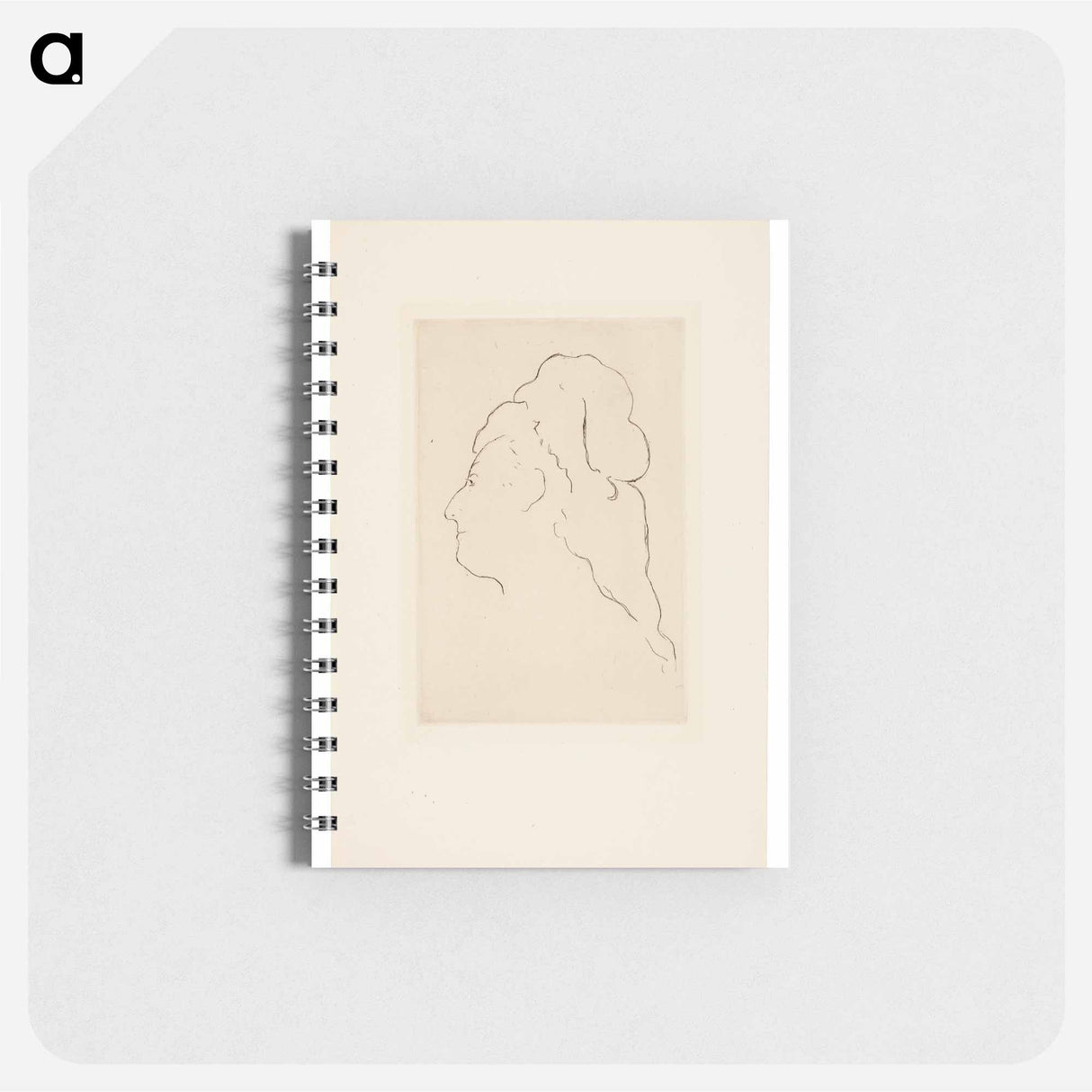 Profile of Eva Gonzales, Turned to the Left - エドゥアール マネ Memo.