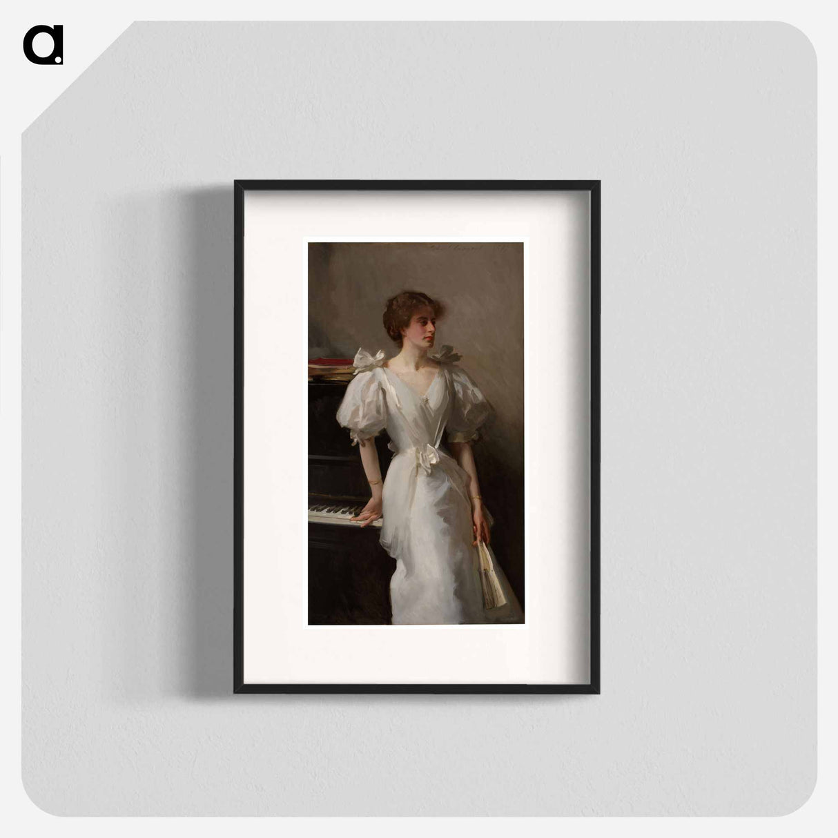 Catherine Vlasto, John Singer Sargent - ジョン シンガー サージェント Poster.