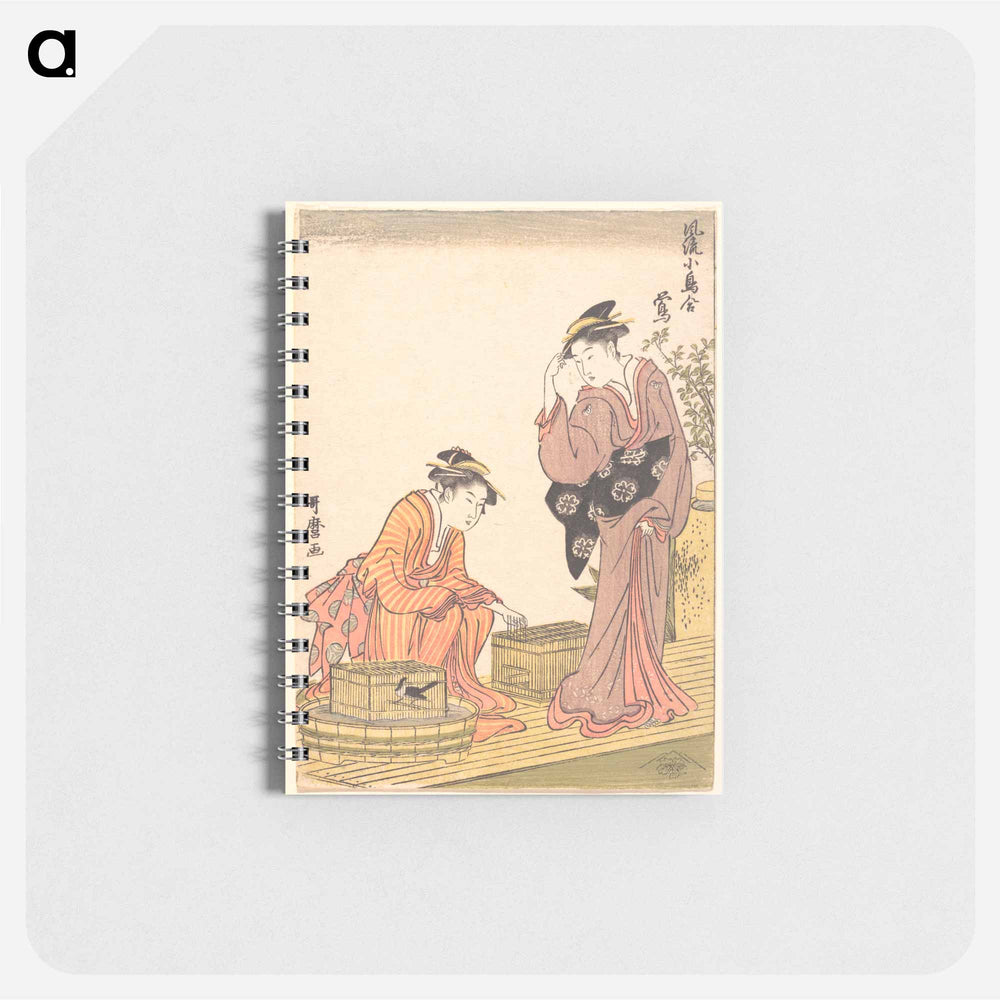 Japanese Bush Warbler - 喜多川 歌麿 Memo.