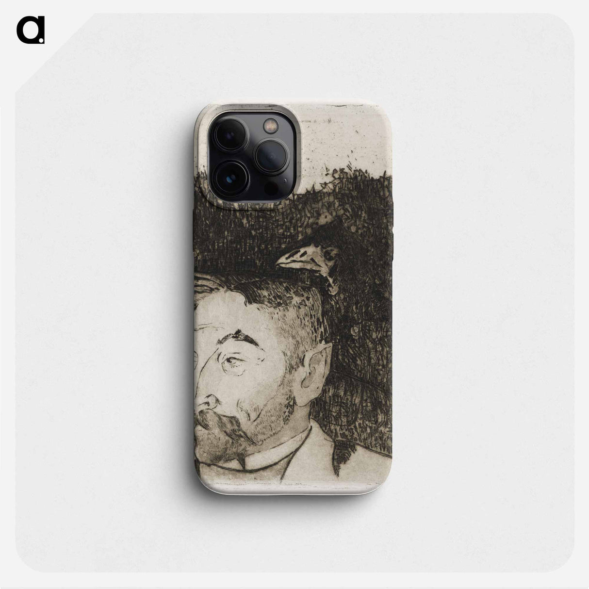 Portrait of Stéphane Mallarmé - Paul Gauguin Phone Case.