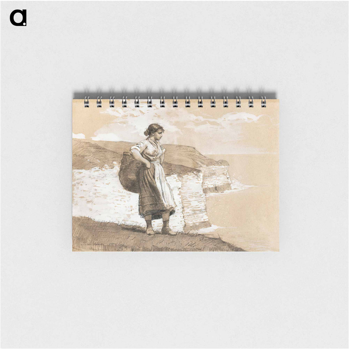 Flamborough Head, England - ウィンスロー ホーマー Memo.