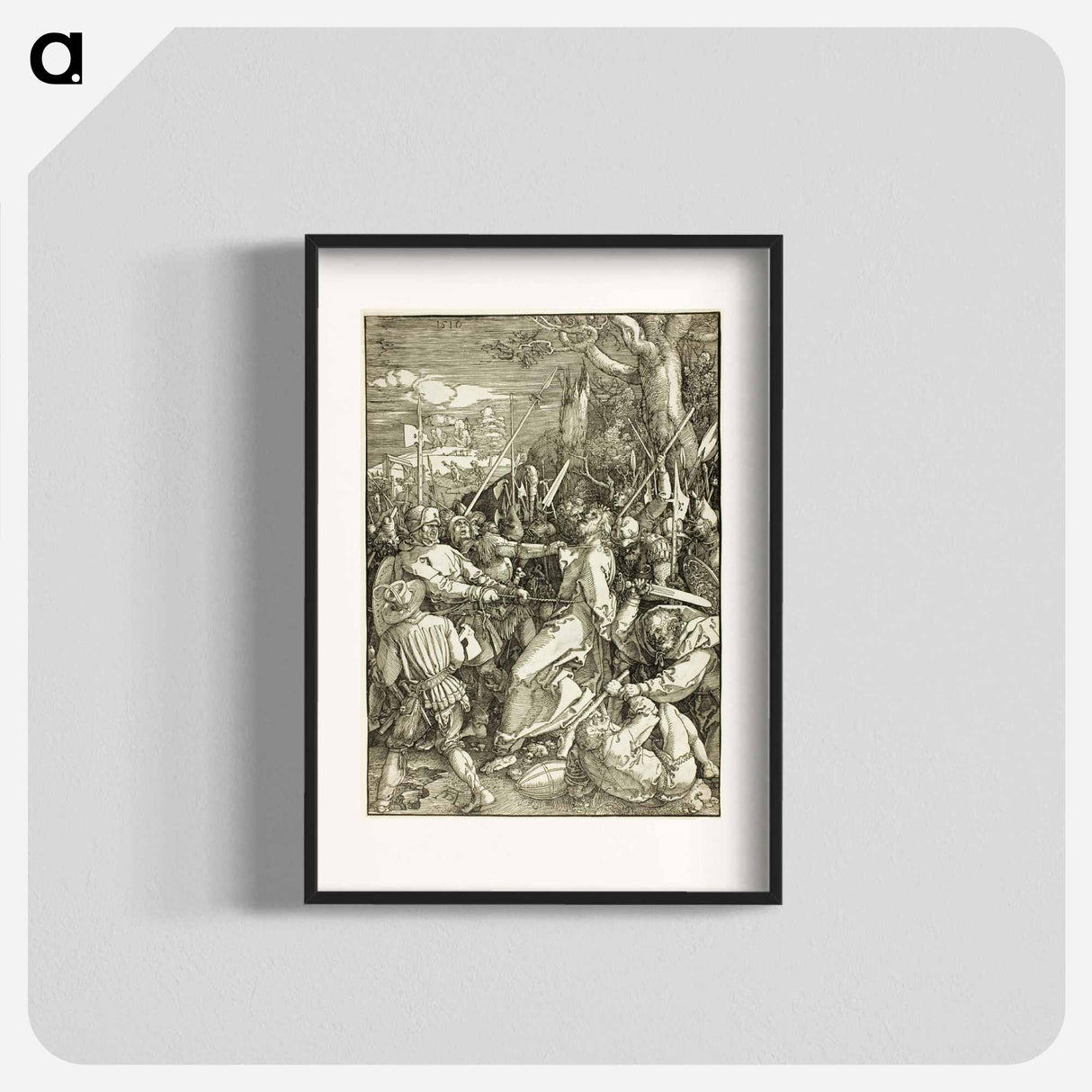 The Betrayal of Christ - アルブレヒト デューラー Poster.