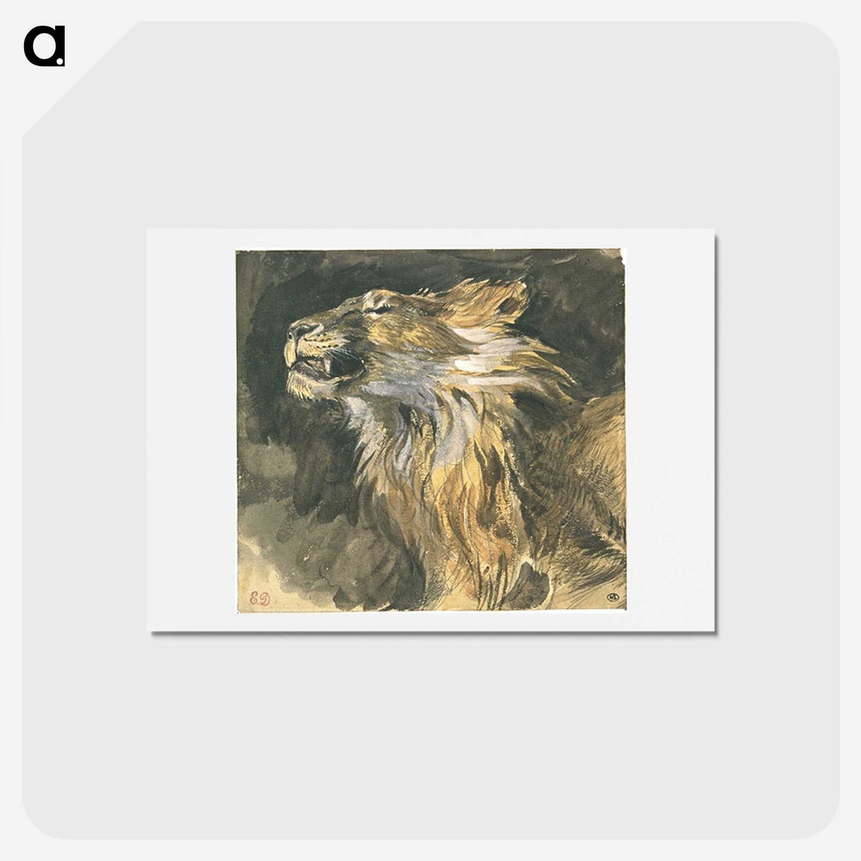 2-81_Eugene-Delacroix_hagaki