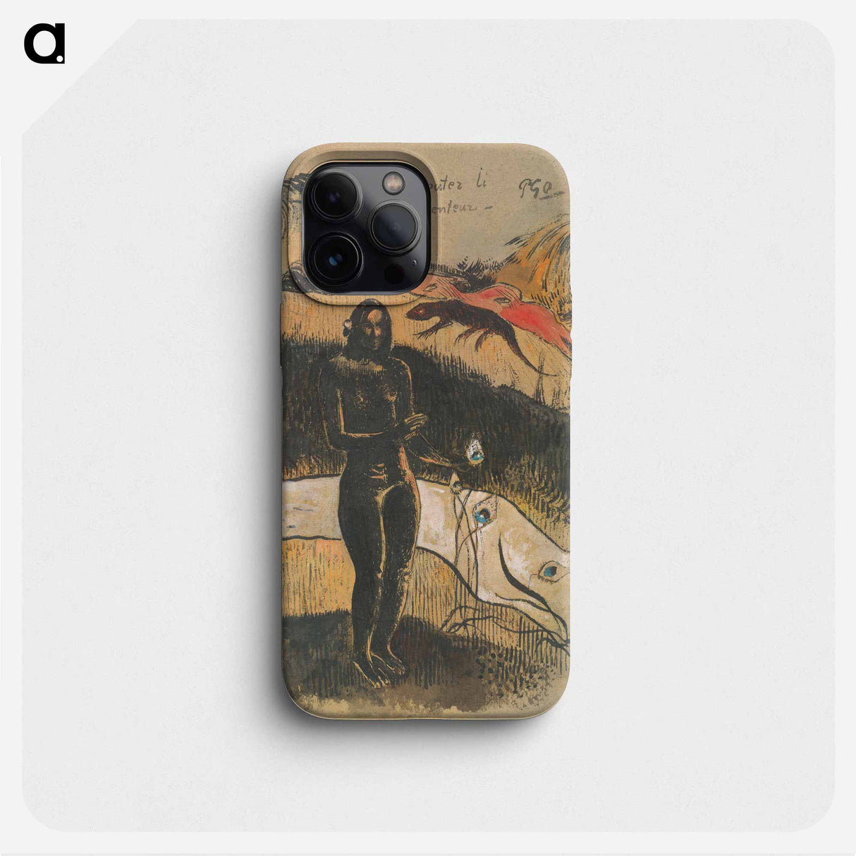 Delightful Land - Paul Gauguin Phone Case.