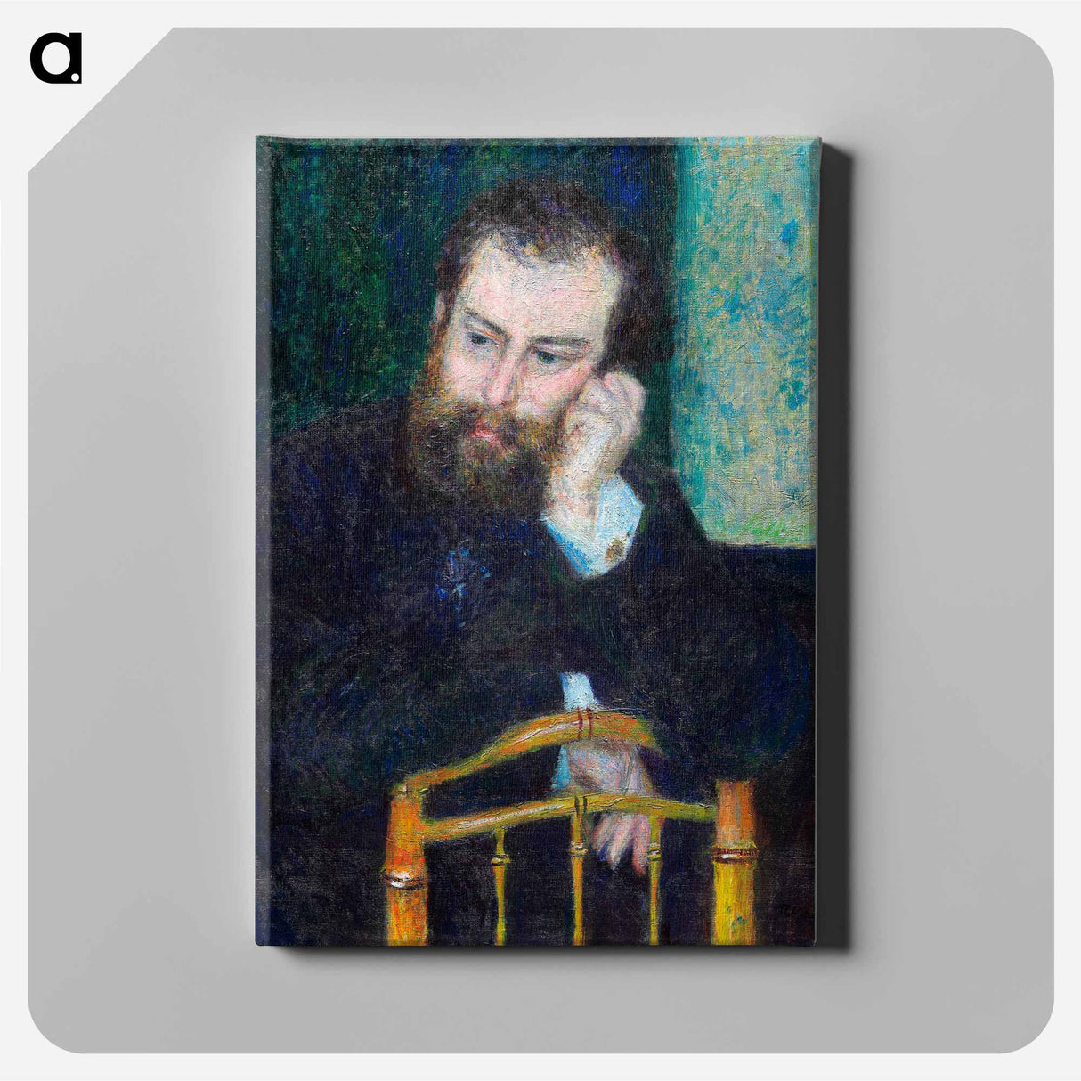 アートパネル-Alfred Sisley - ピエール オーギュスト ルノワール Canvas.