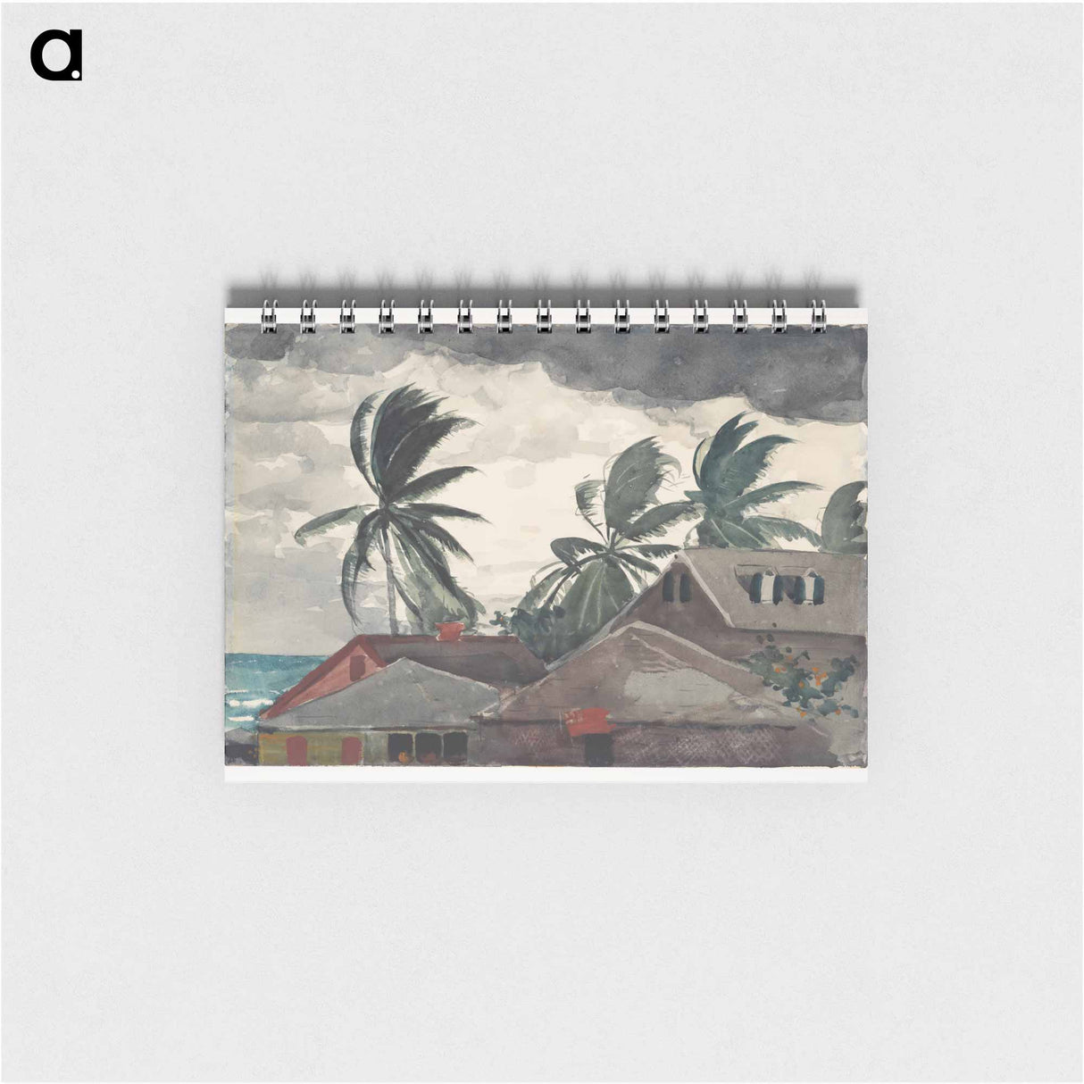 Hurricane, Bahamas - ウィンスロー ホーマー Memo.